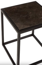 Charger l'image dans la galerie, Set 2 Tables Gigognes en métal noir