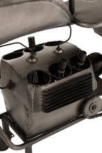 Charger l'image dans la galerie, Bar Motocyclette en bois de manguier & métal gris