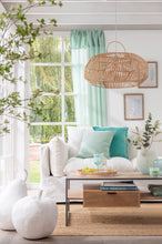 Charger l'image dans la galerie, Meuble TV en bois naturel et métal noir