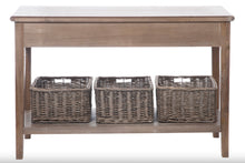 Charger l'image dans la galerie, Console 2 tiroirs et 3 paniers