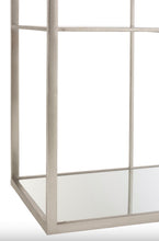 Charger l'image dans la galerie, Étagère en verre et métal argent