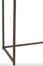 Charger l'image dans la galerie, Console en bois naturel et métal noir