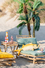 Charger l'image dans la galerie, Plateau sur Pied en bambou naturel