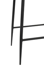 Charger l'image dans la galerie, Chaise Bar cuir & métal (2 Coloris)