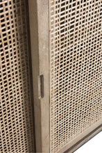 Charger l'image dans la galerie, Buffet 3 Portes Coulissantes en rotin tissé & bois de manguier