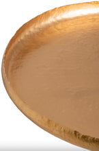 Charger l'image dans la galerie, Table Basse Ronde en métal doré