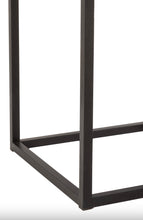Charger l'image dans la galerie, Set 2 Tables Gigognes en métal noir