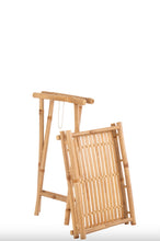 Charger l'image dans la galerie, Plateau sur Pied en bambou naturel