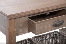 Charger l'image dans la galerie, Console 2 tiroirs et 3 paniers