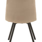 Chaise Morgan Textile/Metal Beige