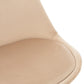 Chaise Helene Metal/Textile Beige