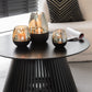 Table basse en manguier noir