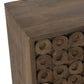 Buffet 4 Portes Bois de Manguier Finition Marron