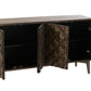 Buffet 4 Portes Bois de Manguier Finition Marron