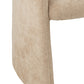 Chaise Tobias en textile beige