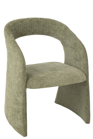 Chaise en velours Salomé