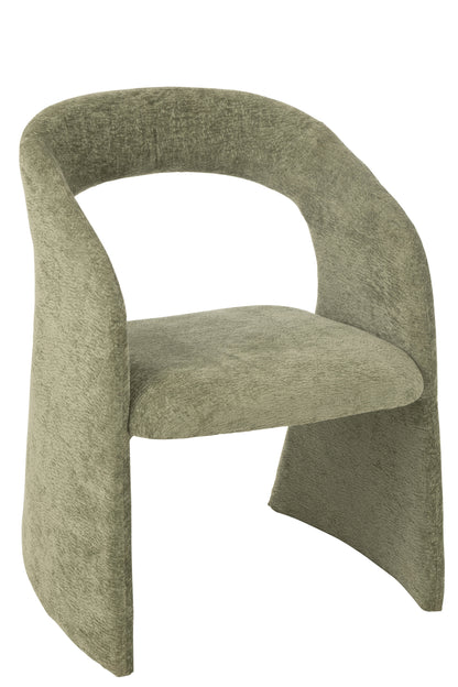 Chaise en velours Salomé