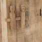 Vaisselier Vitrine en Bois de Manguier Naturel