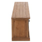 Meuble TV en Bois de Sapin Naturel