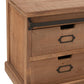 Meuble TV en Bois de Sapin Naturel