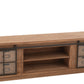 Meuble TV en Bois de Sapin Naturel