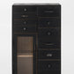 Console Vintage Bois de Manguier Noir