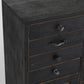 Console Vintage Bois de Manguier Noir
