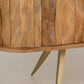 Buffet Enfilade Bois Massif Sculpté