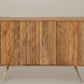 Buffet Enfilade Bois Massif Sculpté