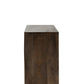 Commode  Bois Sculpté Motifs Cercles