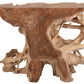 Console en Bois de Teck Naturel