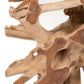 Console en Bois de Teck Naturel