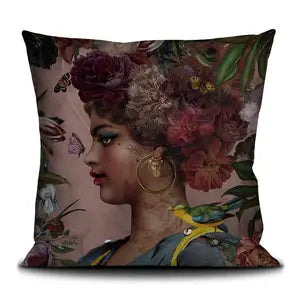 Housse de coussin « Black beauty » de Vogliobene