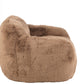 Fauteuil doudou taupe