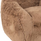 Fauteuil doudou taupe