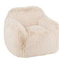 Fauteuil doudou crème