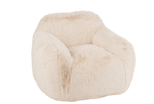 Fauteuil doudou crème