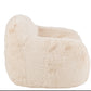 Fauteuil doudou crème