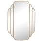 Miroir arrondi style art déco