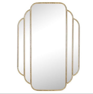 Miroir arrondi style art déco