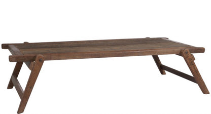 Table Basse Lit Militaire en bois recyclé