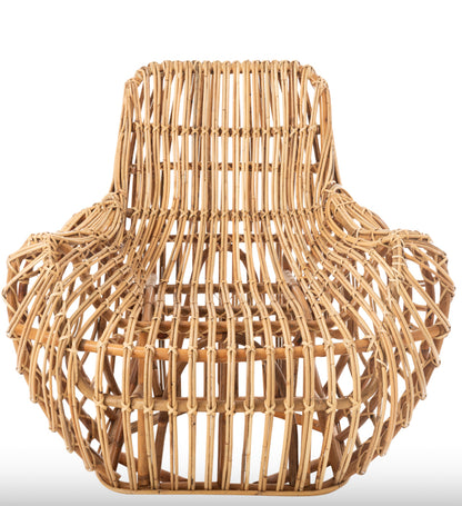 Fauteuil en rotin naturel