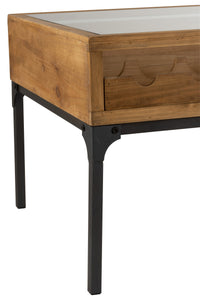 Table Basse Bar pour Bouteilles de Vin