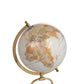 Globe sur Pied en marbre blanc (3 Formats)