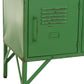 Armoire en métal 9 Portes Vert / Rouge