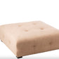 Fauteuil Pouf en velours (3 Coloris)