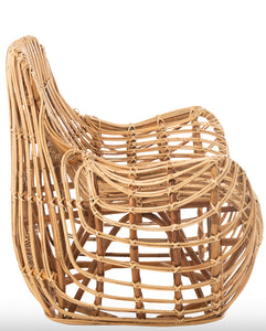 Fauteuil en rotin naturel