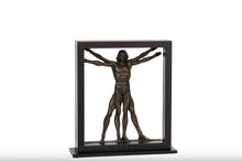 Charger l&#39;image dans la galerie, Sculpture Vitruve en résine bronze
