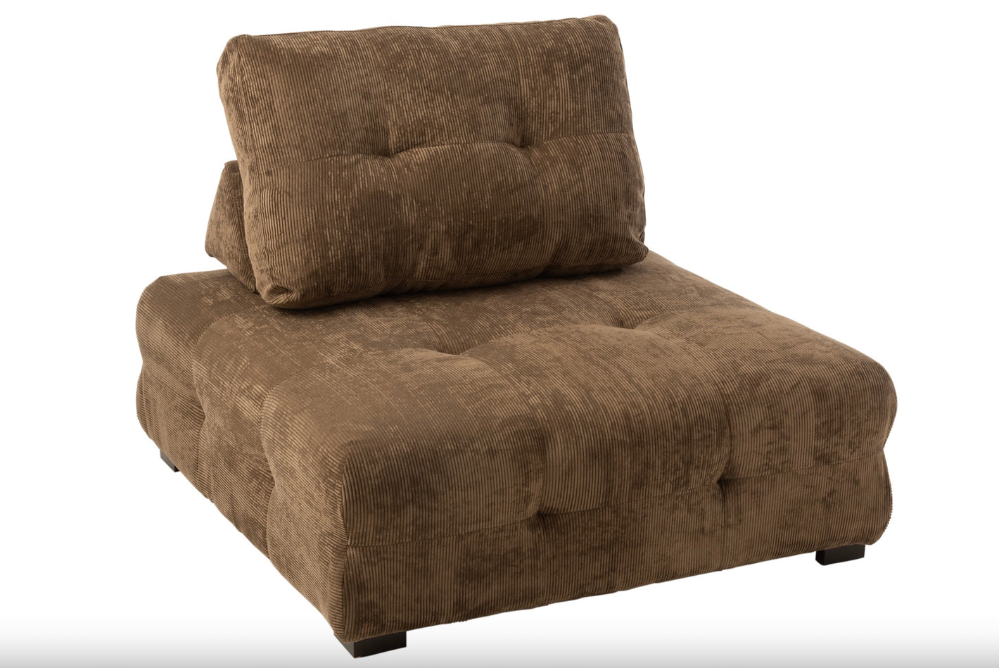 Fauteuil Pouf en velours (3 Coloris)