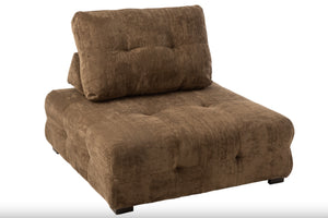 Fauteuil Pouf en velours (3 Coloris)